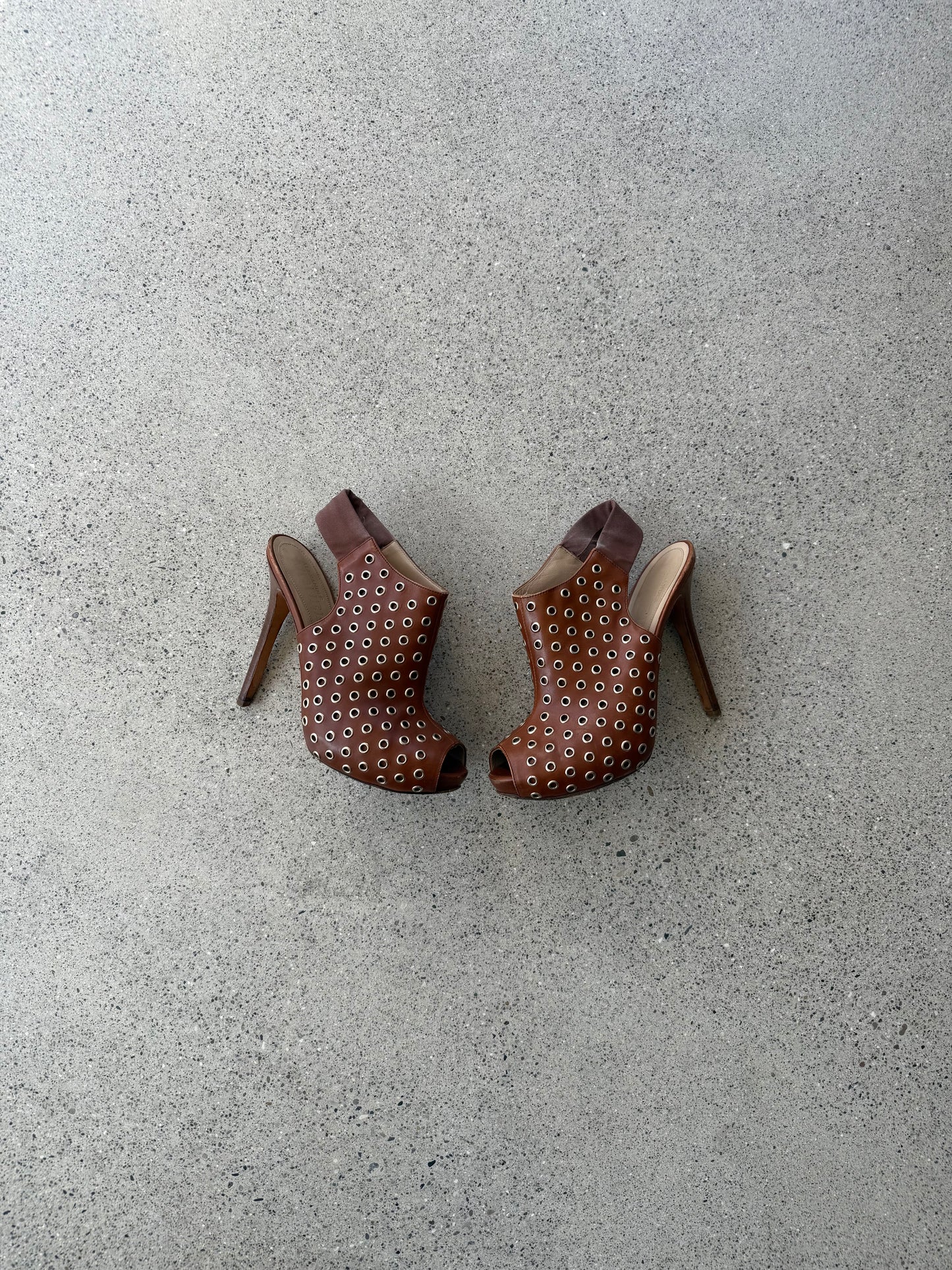 McQueen Eyelet Heels