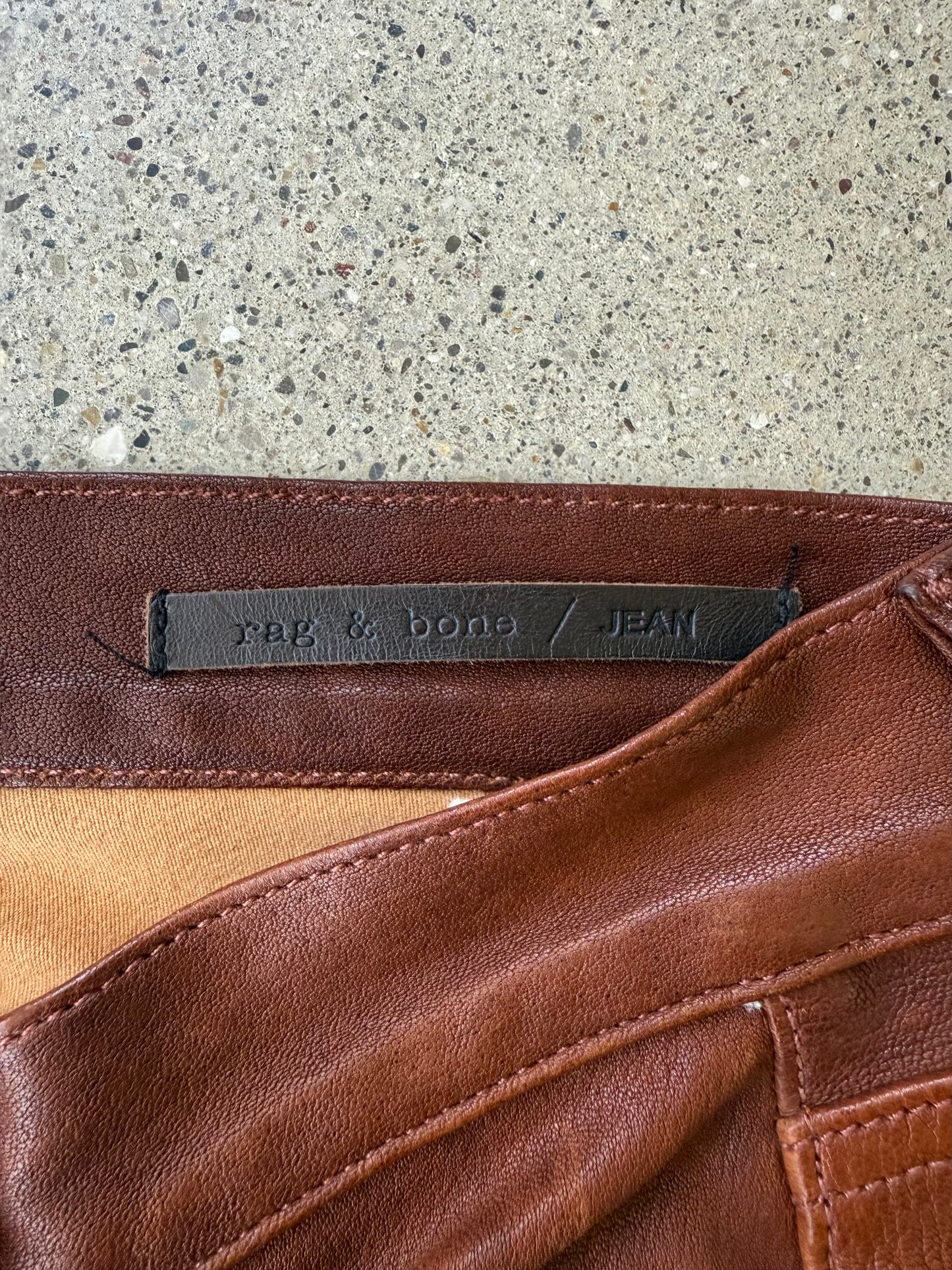 Lambskin Leather Pants