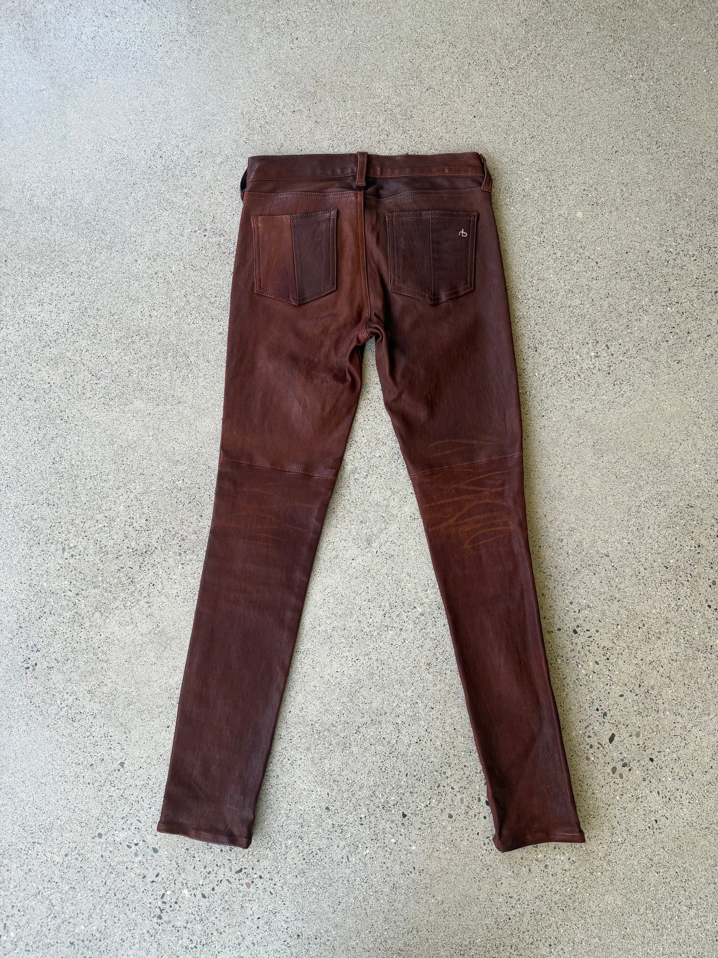 Lambskin Leather Pants