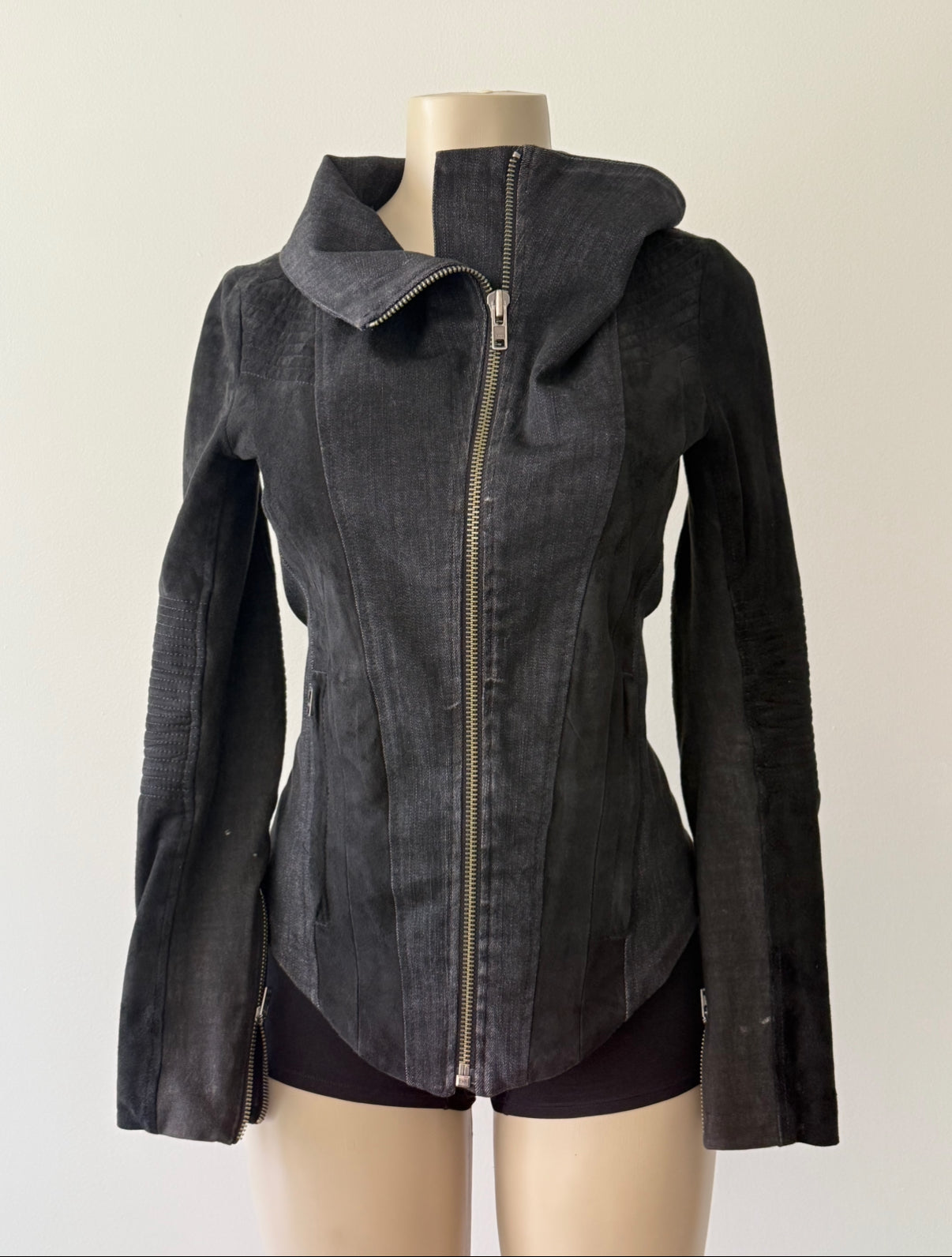 Helmut Lamb Leather Jacket