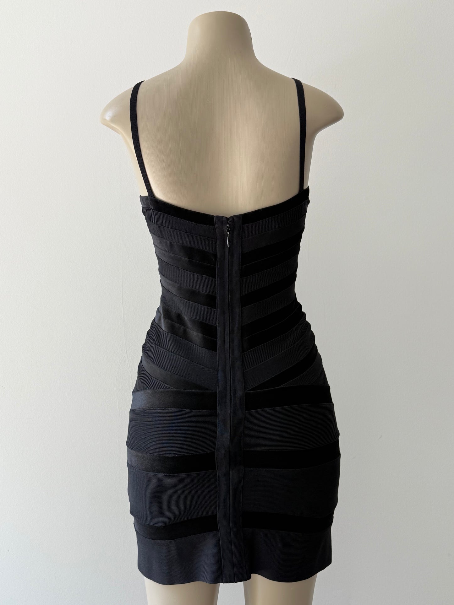 Velvet Striped Dress