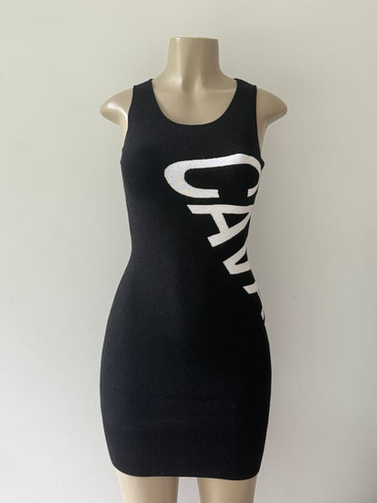 Cavalli Logo Dress