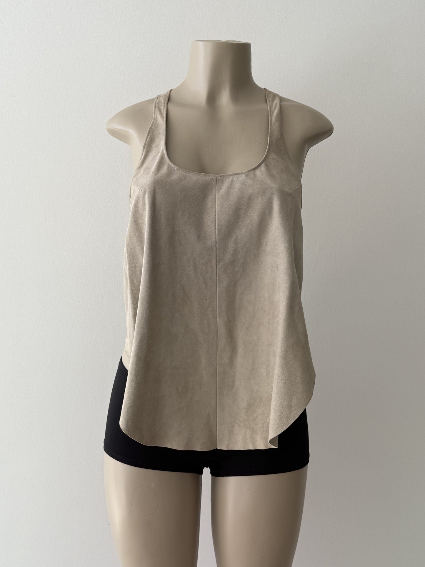 Veda Leather Top