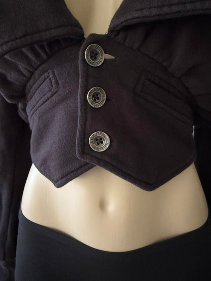 Angel Wing Crop Sweater