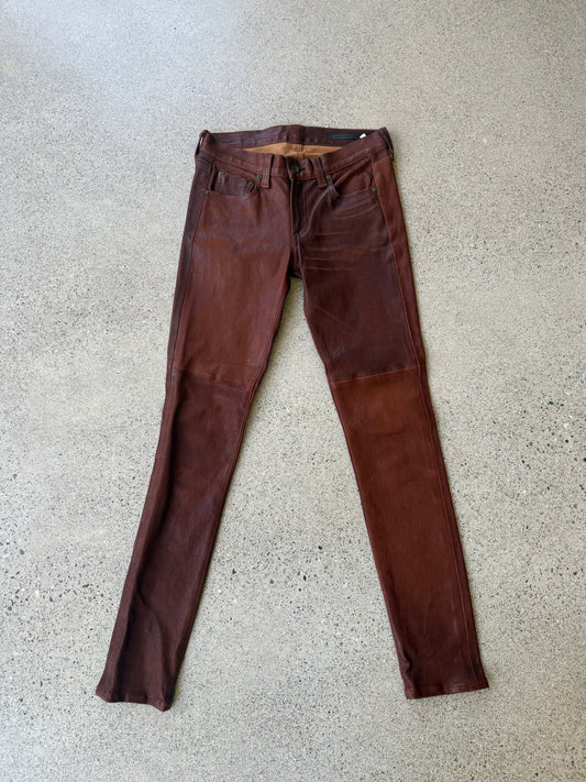 Lambskin Leather Pants