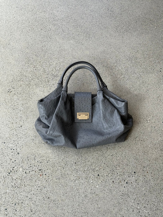 Ostrich Shoulder Bag
