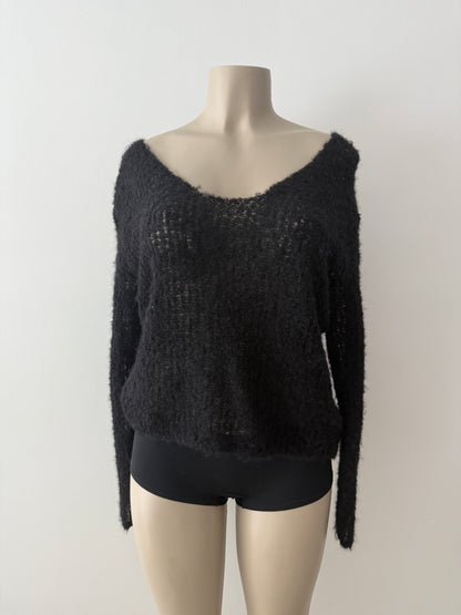 Distressed Knit Sweater