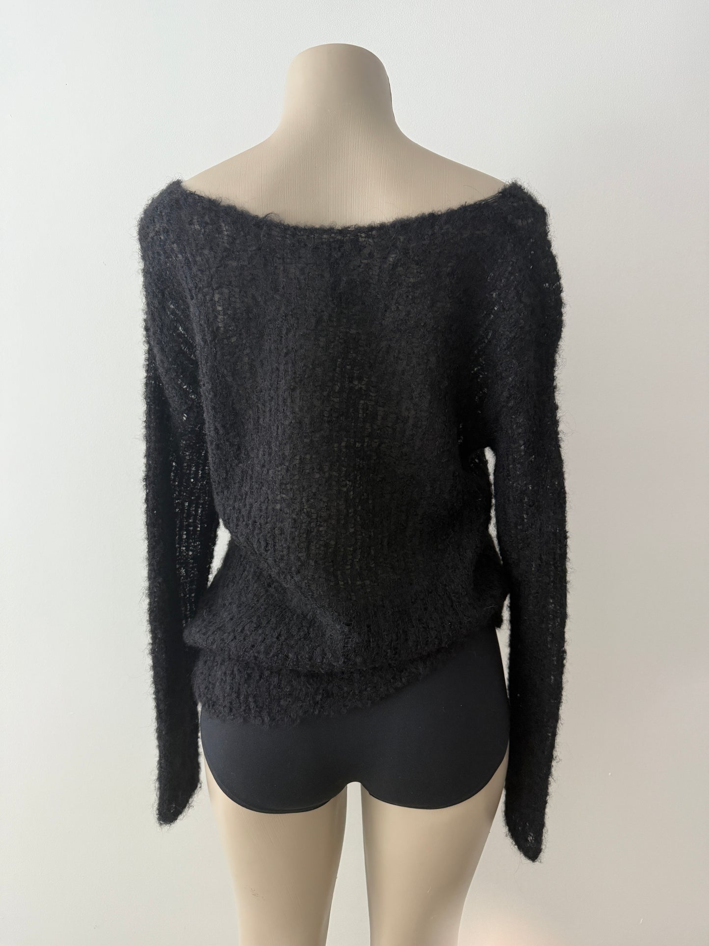 Distressed Knit Sweater