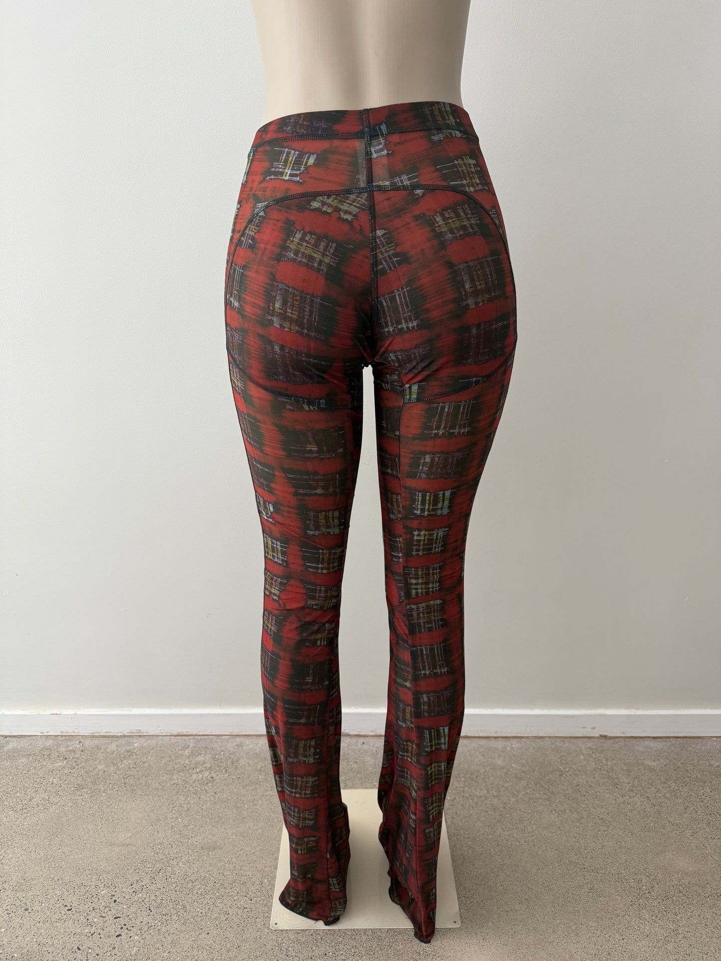 Plaid Print Legging