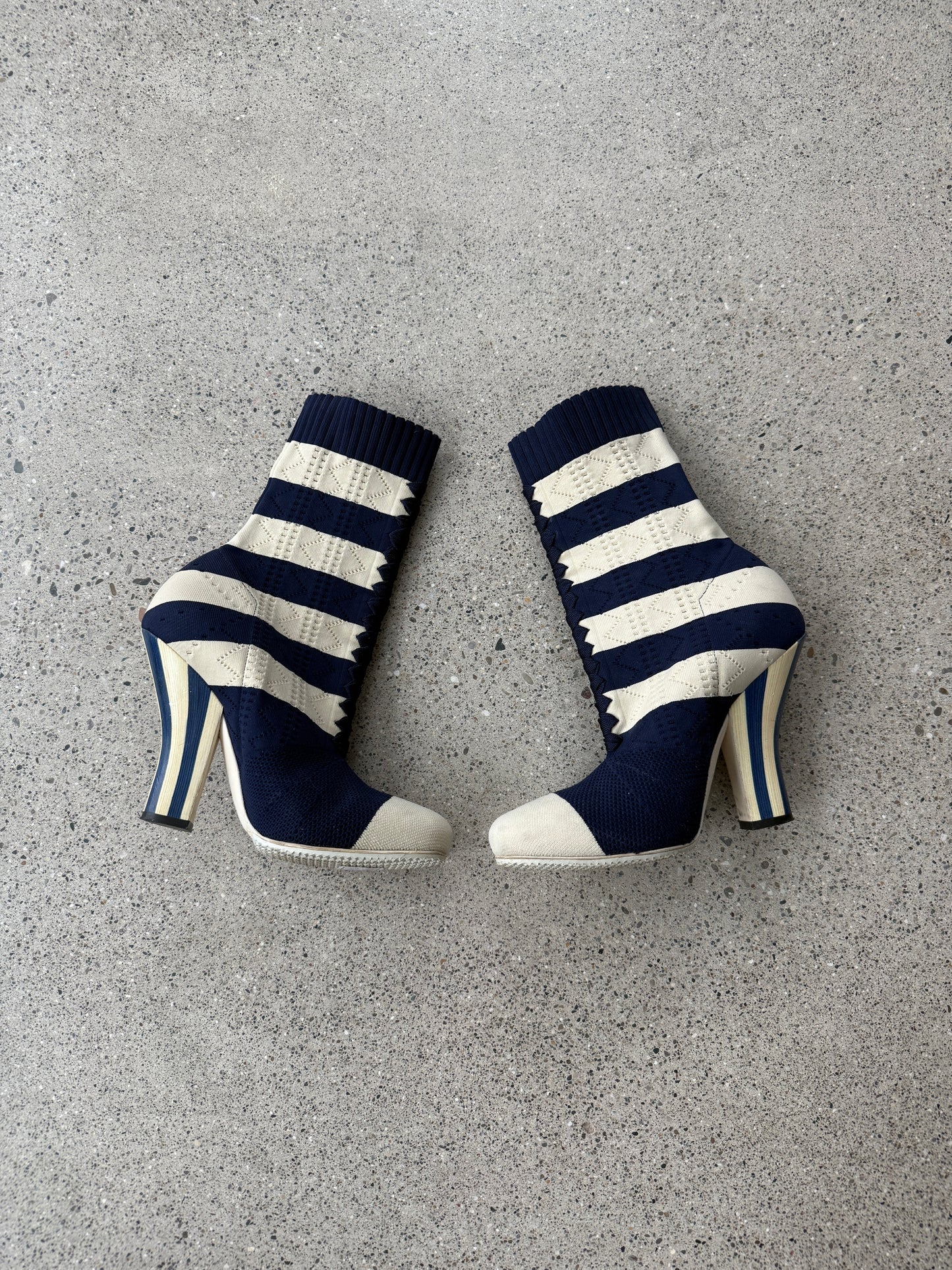 Rockoko Striped Heel