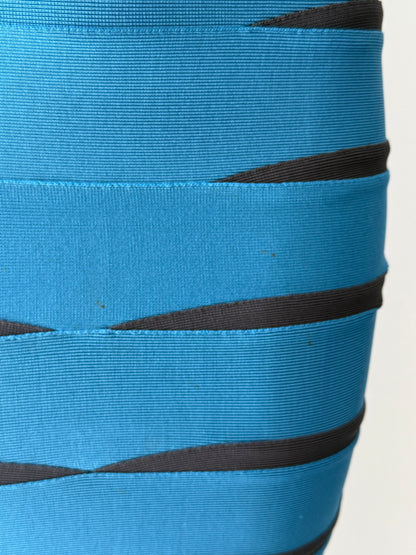 Blue Striped Dress
