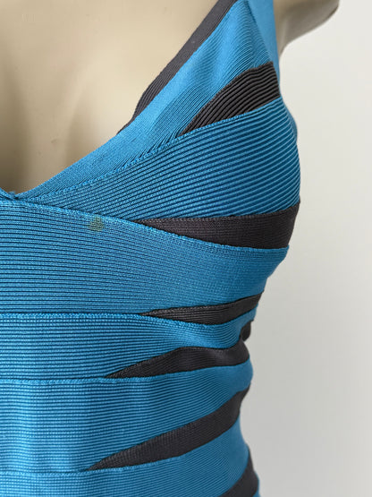 Blue Striped Dress
