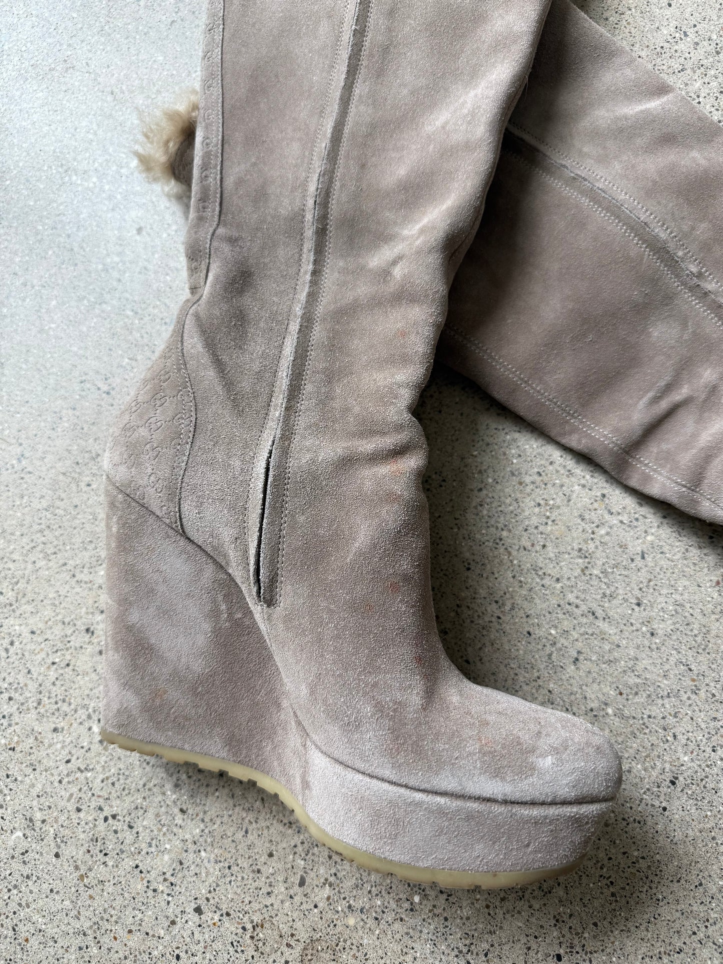 GG Monogram Boot
